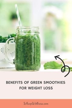 Benefits of Green Smoothies for Weight Loss Benefits Of Green Smoothies, Smoothies For Breakfast, Green Smoothie Benefits, Nutrient Dense Smoothie, Dark Green Vegetables, Yummy Green Smoothie, Best Green Smoothie, Kale And Spinach, How To Make Smoothies