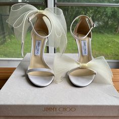 Reposhing This Item I Purchased From @Aleahy29. Loved It, But Ready To Rotate For Something New. Questions? Leave A Comment Below! Jimmy Choo Aveline, Jimmy Choo Shoes, Jimmy Choo, Something New, Shoes Women Heels, Shoes Heels, Color White, Women Shoes, Heels