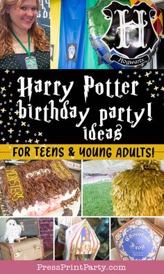 harry potter birthday party ideas for teens and young adults