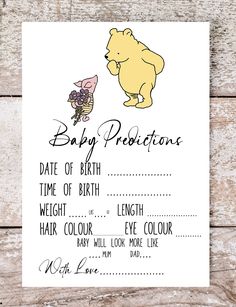 winnie the pooh and piglet baby shower game