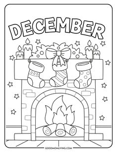 December Coloring Pages Free Printable Bold Christmas Coloring Pages, Whoville Coloring Pages, Colouring Pages Christmas Free Printable, Gingerbread House Coloring Pages Free Printable, Christmas Coloring Sheets For Teens, Printable Coloring Pages Christmas, Cozy Coloring Pages Christmas, Free Coloring Pages Christmas, Christmas Drawing To Color