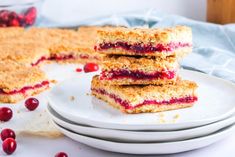 Cranberry Bars - Dish 'n' the Kitchen