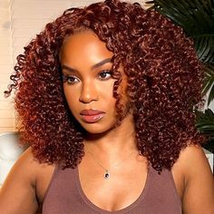 Get The Best Short Dark Reddish Brown Human Hair At West Kiss, Super Natural Red Brown Colored 13x4 Transparent Lace Closure Wig In 16 Inches, Buy High-quality Auburn Full And Thick Shoulder Length Lace Wigs With A Discount. Hair Color Auburn Brown, Colored Bobs, Hair Bleach, Reddish Brown Hair, Auburn Brown, Hair Patterns, Hair Color Auburn, Curly Human Hair Wig, Sassy Hair