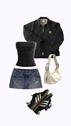 Outfit Inspo Casual, Looks Street Style, Swaggy Outfits, Mode Inspo, Cute Everyday Outfits, Really Cute Outfits, 가을 패션, Cute Simple Outfits, Summer Fashion Outfits