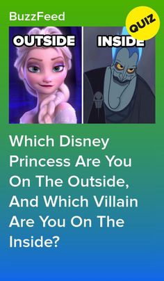 the differences between princesses and villaines in disney's animated movie, which one is