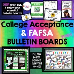 the bulletin board for college attendance and fasa bulletin boards