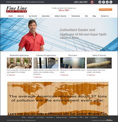 the homepage for fine line