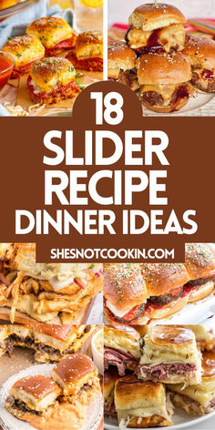 Photo collage of slider recipes with text overlay. Easy Dinners For Groups, Meal Ideas For Big Groups, Food Ideas For Big Groups, Football Foods For A Crowd, Football Meal Ideas, Football Saturday Food, Football Meals Sunday, Football Game Food Ideas, Game Day Dinner