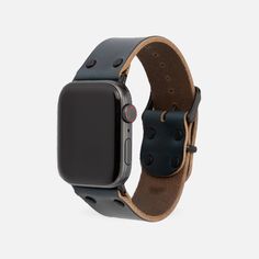 Inspired by the rugged leather straps of history, our American-made Apple Watch bands are hand pounded with care and attention to detail. Crafted from a single piece of full grain leather, they will continue to look better with age, unbending from the trends that come and go. Our leather Apple Watch bands are carefully crafted to fit all Apple Watch models, including the latest Series 10 and Apple Watch Ultra 2. Designed for universal compatibility, our bands provide both style and functionality Vintage Leather Apple Watch Band With Bracelet Strap, Vintage Leather Bracelet Strap For Apple Watch, Rugged Leather Strap Watch Accessories, Rugged Leather Watch Strap, Vintage Leather Watch Bands With Waxed Finish, Rugged Waxed Finish Watch Bands For Everyday Use, Rugged Watch Accessories With Leather Strap For Everyday Use, Rugged Leather Watch Bands For Everyday Use, Rugged Leather Strap Watch Accessories For Everyday Use