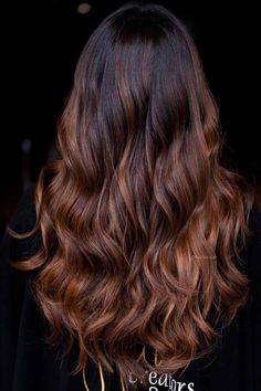 Dark Brown Balayage Hair, Dark Chestnut Brown Hair, Cinnamon Hair Colors, Hair Color Brown Chestnut, Dark Brown Balayage, Cinnamon Hair, Effortless Look