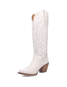 PRICES MAY VARY. Leather Shaft Pull-On Closure Tall White Bridal Boots, Western White Boots With Stacked Heel, White Wide Calf Boots With Reinforced Heel, White Wide Calf Boots With Snip Toe, White Wide Calf Snip Toe Boots, White Boots With Stacked Heel And Snip Toe, White Snip Toe Boots With Stacked Heel, White Closed Toe Boots With Stacked Heel, Dingo Boots