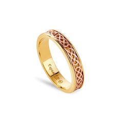 The Welsh word “Annwyl”, meaning “dear”, has deep roots in the Welsh cultural heritage. This timeless Annwyl Gold Ring in 9ct yellow gold embellished with 9ct rose gold is influenced by the loving sentiments behind Welsh national pride, beautifully combined with the Celtic tradition for endlessly flowing weave patterns without beginning or end. Engrave with a name or date for a truly personal touch Available in sizes J-Z Lovingly presented in a complimentary gift box Every piece of Clogau jewellery contains rare Welsh gold Welsh Words, Welsh Gold, Celtic Weave, Celtic Traditions, Gift Makeup, Deep Roots, Tarnished Jewelry, Top Beauty Products, Engraved Items