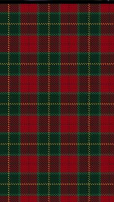 a red and green tartan plaid pattern