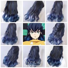 Anime Hair Color Ideas, Peekaboo Hair, Hair Style Korea, Hair Color Crazy, Pretty Hair Color, Hair Stylies, Hair Up Styles