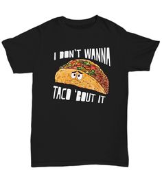 This is for taco lovers everywhere. Item features an image of a sad taco. Mens Graphic Tshirt