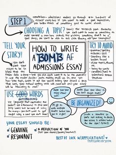 an image of how to write a bomb afe for college students and their parents