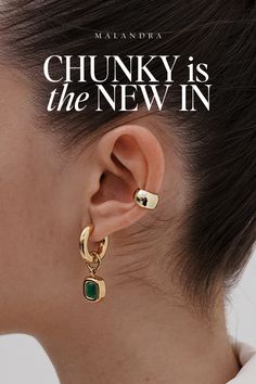 Branding Design Jewelry, Jewellery Trends 2024, Ear Huggies, Jewelry Website Design, Trending Earrings, Jewellery Advertising, Instagram Branding Design, Jewelry Product Shots