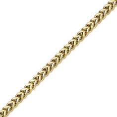 Keep your look up-to-date with this on-trend foxtail chain necklace. Yellow ion-plated stainless steel 6mm links 30 inches with lobster clasp Chain Gold, Lobster Clasp, Chain Necklace, Yellow Gold, Plating, Stainless Steel, Chain, Yellow, Gold