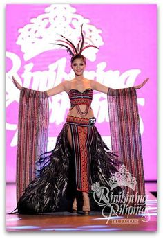 Igorot Costume Women, Ifugao Costume, Filipino National Costume, Philippines National Costume, Igorot Costume, Cary Santiago, Philippine National Costume, Modern Filipiniana Gown, Binibining Pilipinas