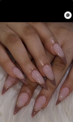 Almond Shape Tip Nails, Almond Nails Designs Wedding Guest, Almond Point Nails Designs, Almond Nails November 2024, Short Almond Acrylic Nails Fall Colors, Fall Inspo Nails Almond Shape, Long Almond Nails Winter, Nail Ideas Stiletto Medium, Long Almond Nail Inspiration