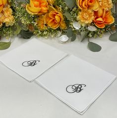 PERSONALIZED - SINGLE INITIAL MONOGRAM HANDKERCHIEF Why you'll love it: It is a timeless gift. It's classy, it's dainty, it's personalized and it's a perfect gift for you and any lady you know. A gift idea for a wedding, birthday, bridal shower, bridesmaid proposal, retirement, or any special occasion. Material: High-quality cotton handkerchiefs and embroidery thread Finish: Handkerchief options are available in the dropdown menu Design: Handkerchiefs are personalized with a single-letter monogr Traditional Cotton Handkerchiefs As Gift, Classic Rectangular Handkerchiefs As Gifts, Classic Cotton Handkerchiefs As Gift, Traditional White Handkerchiefs As Gift, Classic Personalized Handkerchiefs As Gift, Classic Rectangular Handkerchiefs For Gifts, Traditional Cotton Handkerchiefs For Gifts, Classic Handkerchiefs With Initials For Wedding Gift, Classic Personalized Handkerchiefs For Gifts