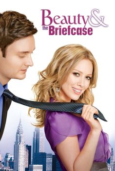 the poster for the movie, beauty and the bridale is shown in front of a cityscape