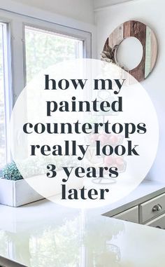 Painted Laminate Countertops, Painted Counters, Painting Laminate Countertops