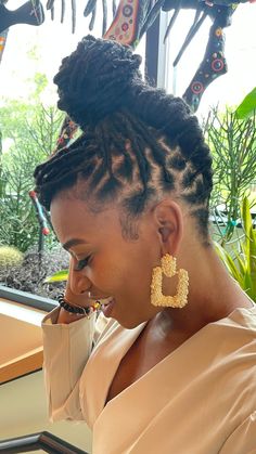 Female Loc Styles, Loc Styles For Women, Understood The Assignment, Dreads Styles