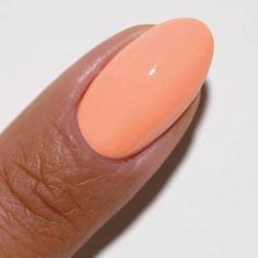 Peach Mimosa DIVA #186 (pastel peach) — Peach out and go bottomless with this bright pastel peach The duo includes: 1 Soak-Off Gel Size: 0.5 fl oz 1 Nail Lacquer Size: 0.5 fl oz Color Accuracy: The duo comes with 1 lacquer and 1 gel in matching colors. We do not guarantee matching exact colors due to differences in formulation, ingredients, and batch. Benefits: Lasts up to 21 days LED and UV cured Made in USA Wide range of colors Fused with vitamins that make nails stronger, healthier and stunni Dnd Summer Colors 2024, Light Peach Nails, August Nail Colors, Peach Mimosa, August Nails, Peach Nails, Daisy Nails, Dip Powder Nails