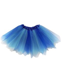 Royal Blue and Light Blue Fairy Costume Tutu Skirt Buy a Dress Up Royal Blue & Light Blue Pixie Tulle Skirt for in Kid, Adult, or Plus Size Our Royal Blue & Light Blue Pixie tutu is the tutu skirt you need this year for your DIY minion or Blue's Clues Halloween costume. We just love this color combination. So comfy and cute. Available in 3 sizes so everyone can join the fairy fun. Availability Ready to Ship We Ship from Ohio Features of our Royal & Light Blue Fairy Costume Tutu Skirt Pixie (angle cut) tulle skirt made from layers of super-soft and fluffy 100% polyester tulle. Can be cut for a customized look without fraying. Can be used (and reused) for a Halloween or other costume. Tulle is a sheer fabric. Wear over leggings, biker shorts, running tights, or other clothes. Satin covered e Light Blue Fairy Costume, Blue Fairy Costume, Pixie Costume, Skirt For Kids, Tutu Size Chart, Tinkerbell Costume, Blue Tulle Skirt, Costume Tutu, Tinker Bell Costume