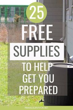 There are plenty of completely free ways to get prepared for a disaster and even get free prepping supplies, too. Read on to find our top 25 prepper tips. Amish Skills, Prepper Tips, Pioneer Foods, Prepping Supplies, Emergency Preparedness Food Storage, Prepper Supplies, Parks And Recs, Emergency Response Team