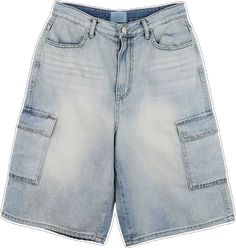 Spring Denim Cargo Shorts, Casual Denim Cargo Shorts With Multiple Pockets, Denim Cargo Shorts For Spring, Denim Cargo Shorts With Multiple Pockets For Spring, Spring Denim Cargo Shorts With Multiple Pockets, Short Cargo Jeans With Pockets, Urban Summer Cargo Shorts With Multiple Pockets, Blue Cargo Pocket Jean Shorts For Summer, Denim Shorts With Multiple Pockets