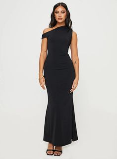 Beller Maxi Dress Black Elastane Maxi Prom Dress, Elastane Maxi Dress For Prom, Stretch Sleeveless Evening Dress In Elastane, Fitted Sleeveless Elastane Evening Dress, Sleeveless Stretch Elastane Evening Dress, Sleeveless Bodycon Elastane Maxi Dress, Stretch Sleeveless Elastane Evening Dress, Sleeveless Elastane One-shoulder Evening Dress, Sleeveless Elastane Maxi Dress For Gala