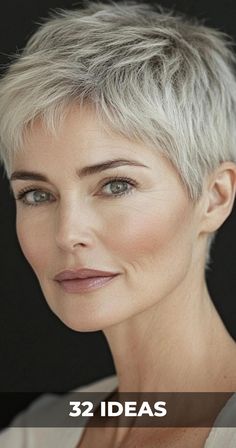 Discover 32 age-defying short haircuts that will redefine your style after 50. These styles combine timeless elegance with modern edge, offering options for every hair type and personality. From layered crops to angled bobs, find the perfect cut to enhance your natural beauty and showcase your vibrant spirit. Embrace a youthful and trendy appearance!