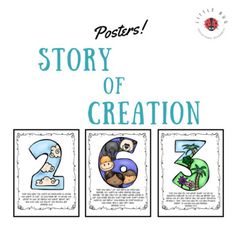 the story of creation poster is shown