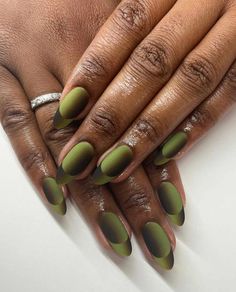 Velvet Nails, Nails Yellow, Minimalist Nails, Nail Arts, French Tip Nails, Green Nails, Ombre Nails, Nail Trends