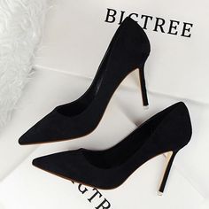 Sepatu Pump, Kasut Tumit Tinggi, Pointed High Heels, Hak Tinggi, Office Shoes Women, Pointy Heels, Dr Shoes, Suede High Heels, Womens Stilettos