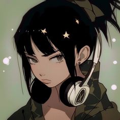 Anime girl, anime girl icon, Aesthetic icon, Aesthetic girl icon, 8k, 4k, high quality icon, gothic girl icon, 90s anime, retro anime Angel Princess, Girl With Headphones, Art Mignon, Aesthetic Pfp, Anime Monochrome, Dessin Adorable, Digital Art Anime, Cartoon Icons, Cartoon Profile Pics