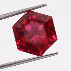 7 CT Lab Ruby Cut Gemstone Ruby Hexagon Shape Cut Stone Loose Wedding Gift Rings Ruby Gemstone 1 Pcs For Making Jewelry 12X12X6 mm R-12 Gemstone Type : Lab Ruby  Gemstone Shape : Hexagon Cut Gemstone Color : Red Stone Size : 12X12X5  mm Lenght : 12.00 MM Width : 12.00 MM Height : 6.00 MM Gemstone : Weight : 7 Carats Red Octagon Ruby Ring, Luxury Ruby Gemstones With Gemstone Accents, Elegant Red Polished Gemstones, Blood Ruby, Elegant Red Cabochon Gemstones, Ceylon Sri Lanka, Luxury Cabochon Ruby Gemstones, Red Blood, Family Friend