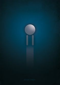 an abstract poster with the shape of a spoon and fork in front of a dark blue background