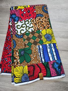 DESCRIPTION African Ankara Fabric. This is high quality African print is 100% cotton and it's 45 inches wide. It is used for making African Clothing, African quilts, & For Home decoration. FYI: Print is Double sided. The listing is for 3yards and 6yards Each piece of fabric measures: 105 - 108in by 45in for 3yards 210 - 216in by 45in for 6yards If you purchase more than one yard, you will receive one continuous piece. *If you require more than what I have listed, feel free to send me email. CARE Multicolor Batik Print Cotton Fabric, Bohemian Multicolor Cotton Patterns, Cotton Batik Print Multicolor Fabric, Traditional Printed Multicolor Fabric, Cotton Batik Print Multicolor Prints, Cotton Batik Print Fabric, Cotton Batik Print In Multicolor, Cotton Fabric With Multicolor Batik Print, Traditional Multicolor Cotton Fabric With Batik Print