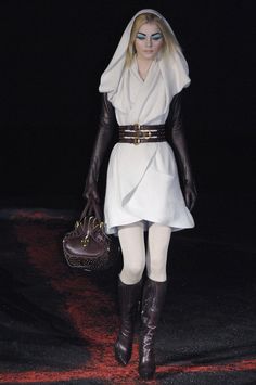 2007 Runway, Jessica Stam, Space Fashion, Sci Fi Fashion, Costume Outfits