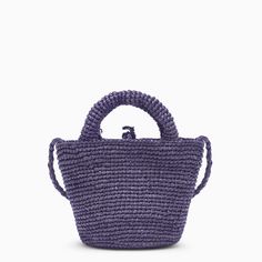 Lavender-coloured raffia mini bag by Manebí featuring two top handles, a shoulder strap, a drawstring fastening and a leather palm tree logo lettering tag.100% Raffia / Calf leather details Palm Tree Logo, Color Lavanda, Tree Logo, Lavender Bags, Purple Bags, Pumps Flat, Crossbody Tote, Leather Gloves, Leather Accessories