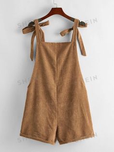 Comfy Jumpsuits, Diy Clothes Design, Brown Fashion, Overall Shorts, Dusty Pink, Jumpsuits For Women