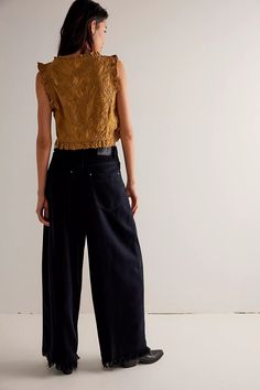 We The Free Old West Slouchy Jeans | Free People Chic Baggy Flare Jeans, Chic Baggy Wide-leg Flare Jeans, Utility Wide-leg Recycled Denim Bottoms, Free People Slouchy Jeans, Urban Wide-leg Recycled Denim Pants, Free People Bell Bottom Jeans, Free People Black Denim Jumpsuit, Slouchy Jeans, Jeans Free People