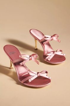 Jeffrey Campbell Bow Heels | Anthropologie Hak Tinggi, Bow Heels, Carrie Bradshaw