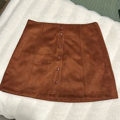 Brand New. Never Worn. Suede Skirt. Fits Like Medium, Not Large. Casual Brown Bottoms By Gap, Casual Lined Skirt Bottoms By Gap, Gap Casual Fitted Mini Skirt, Gap Fitted Mini Skirt, Gap Casual Fitted Skirt, Casual Fitted Skirt By Gap, Casual Fitted Gap Skirt, Fitted Gap Mini Skirt, Suede Mini Skirt