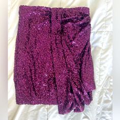 Sparkly Mini Skirt With Tie In Front Never Worn Sparkly Mini Skirt, Purple Skirt, Windsor, Color Purple, Mini Skirt, Womens Skirt, Mini Skirts, Skirt, Purple