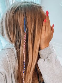 Summer Hair Wraps, Preppy Hair, Summer Styles, Summer Hair, Summer Hairstyles, Cute Hairstyles, Hair Inspo, Summer Nails