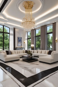 Get inspired by these breathtaking luxury interior design ideas for a living space that exudes style and sophistication. Perfect for anyone seeking to create their dream home!